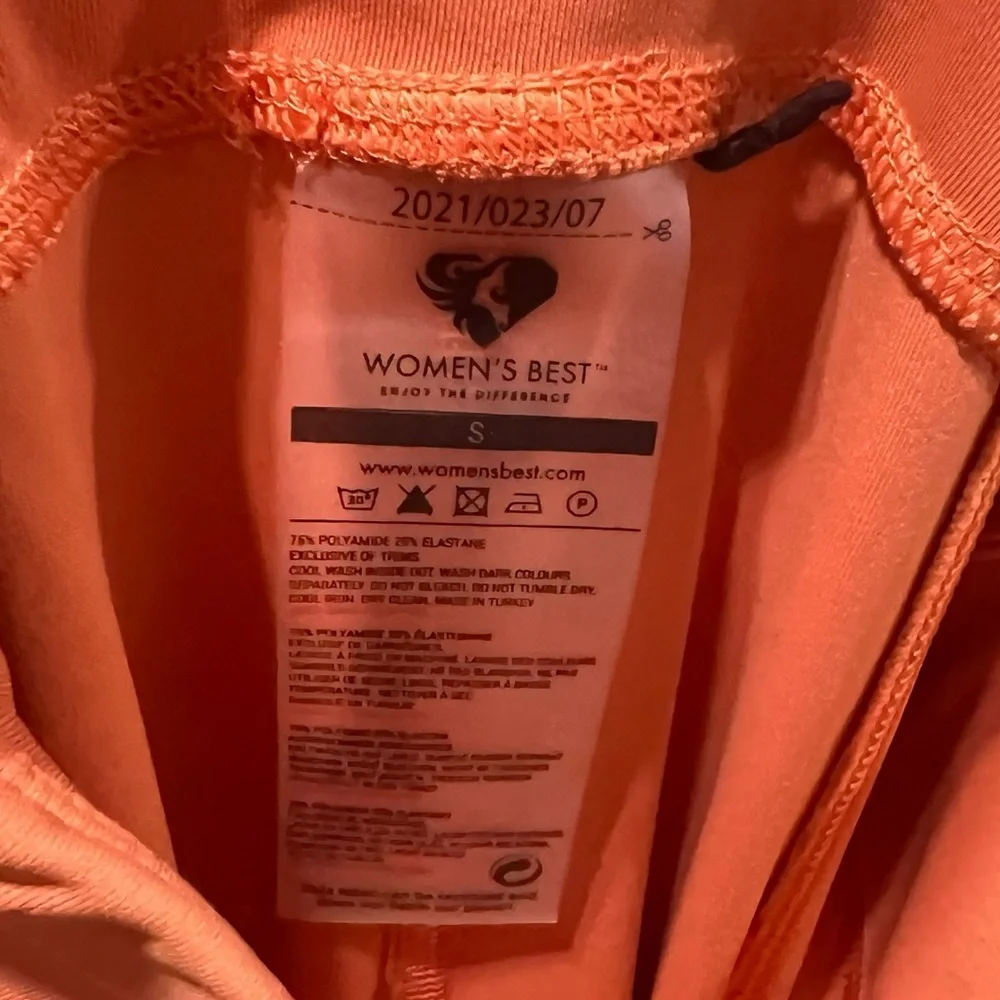 Women’s Best Hold High Waisted Leggings Burnt Orange Size Small